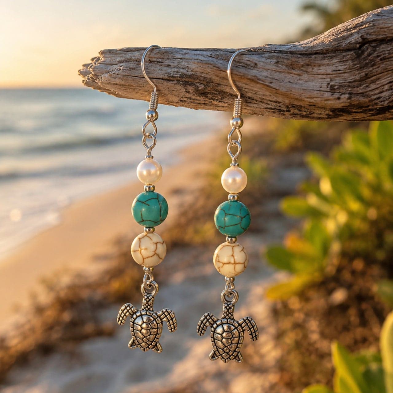 Handmade earrings — No. 353
