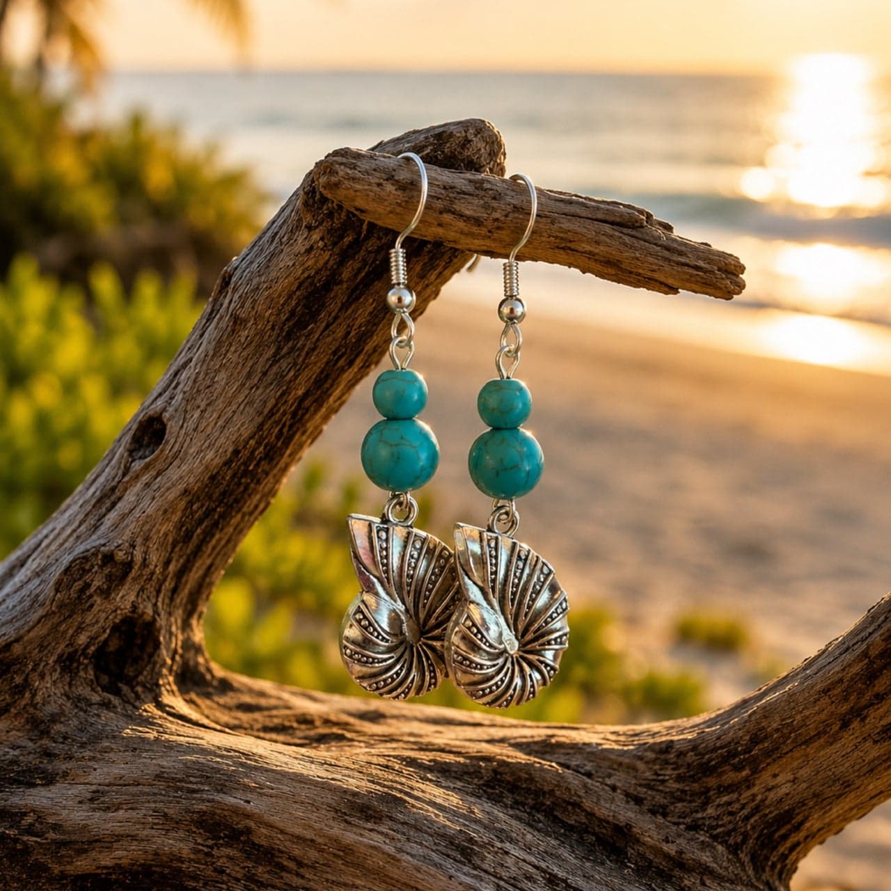 Handmade earrings — No. 370