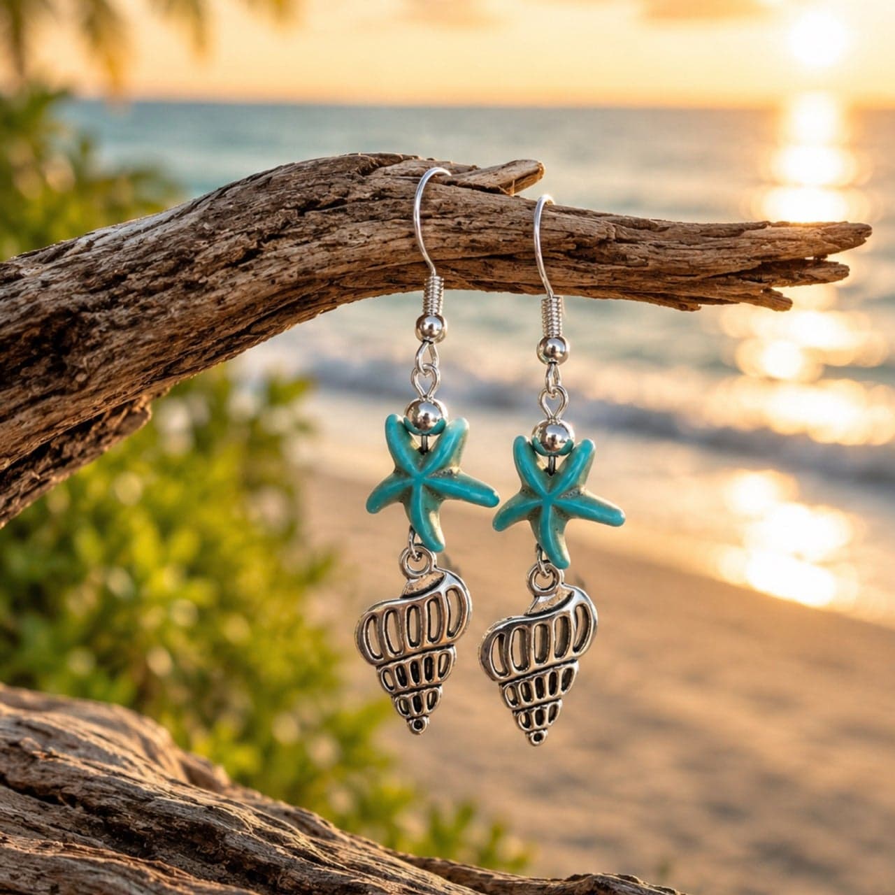 Handmade earrings — No. 372
