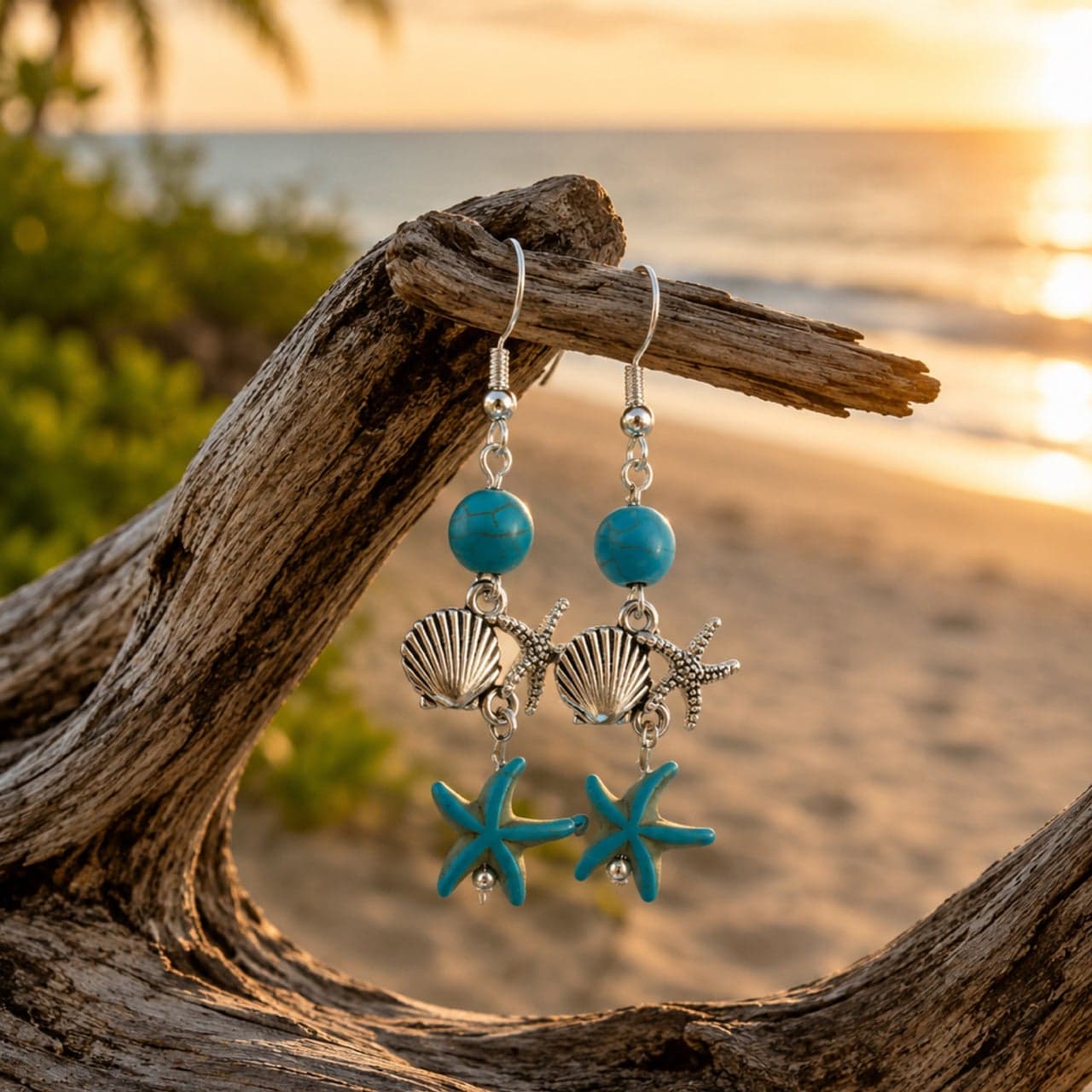 Handmade earrings — No. 373