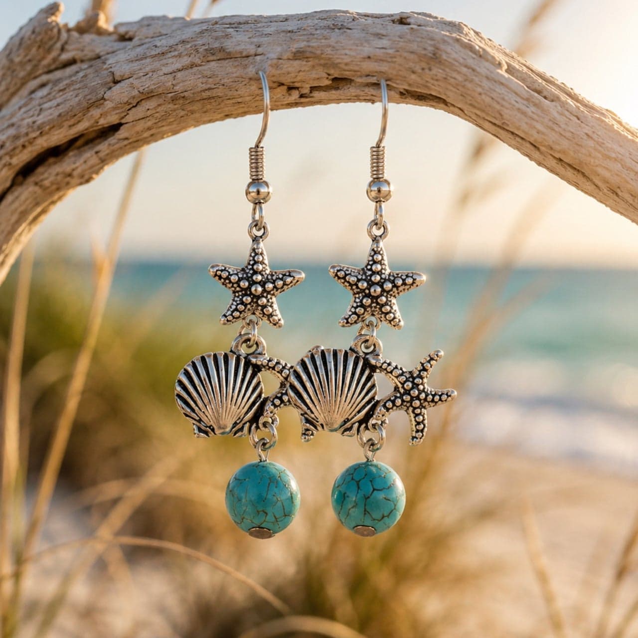 Handmade earrings — No. 377