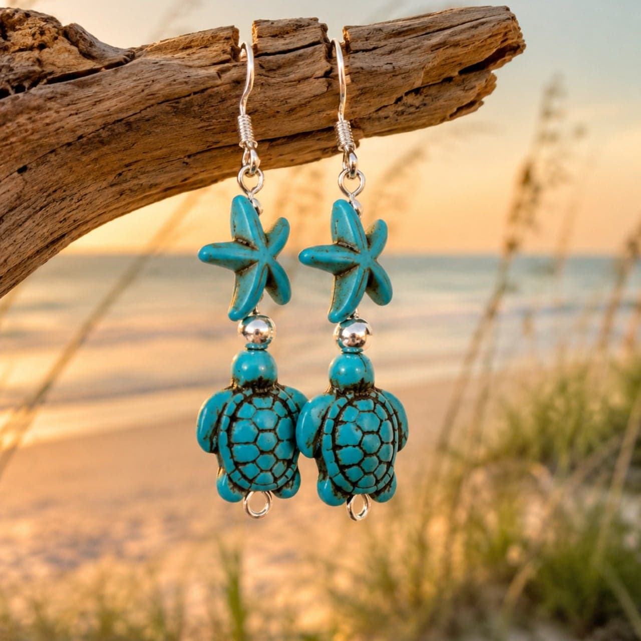 Handmade earrings — No. 381