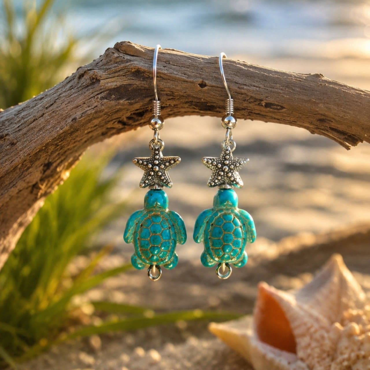 Handmade earrings — No. 382