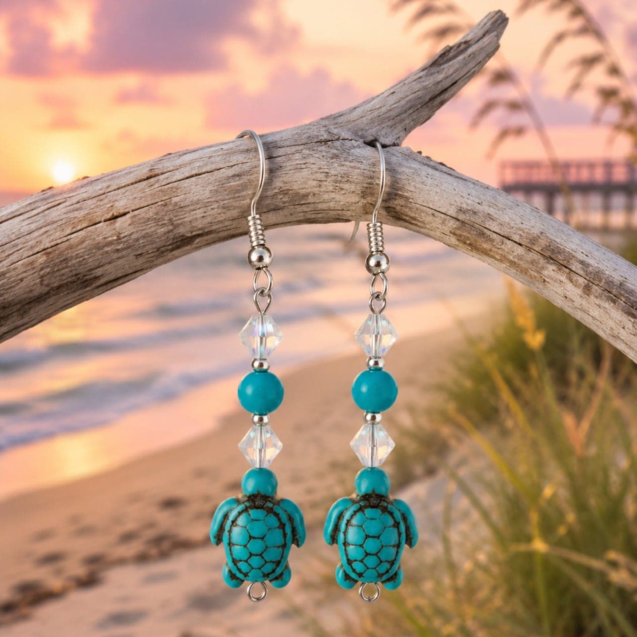 Handmade earrings — No. 385