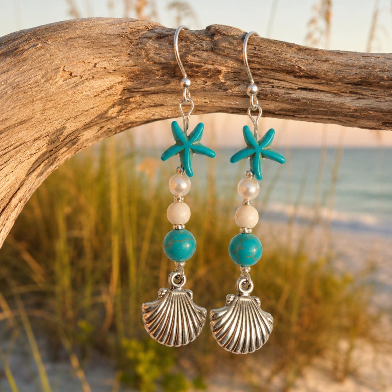 Handmade earrings — No. 388