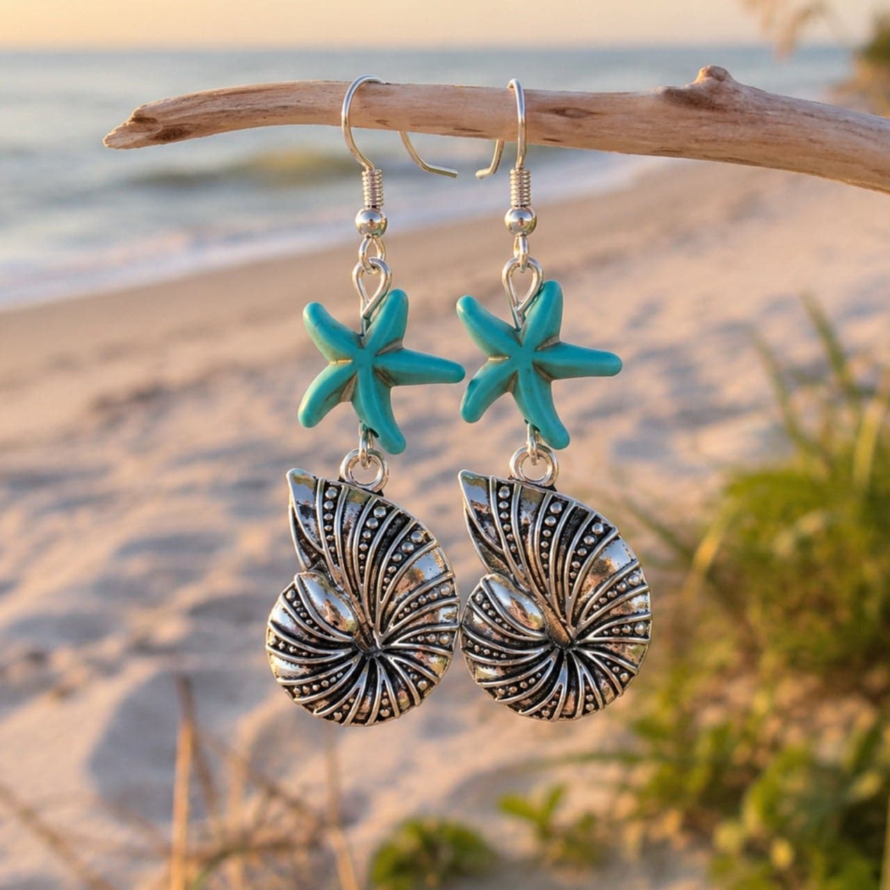 Handmade earrings — No. 390