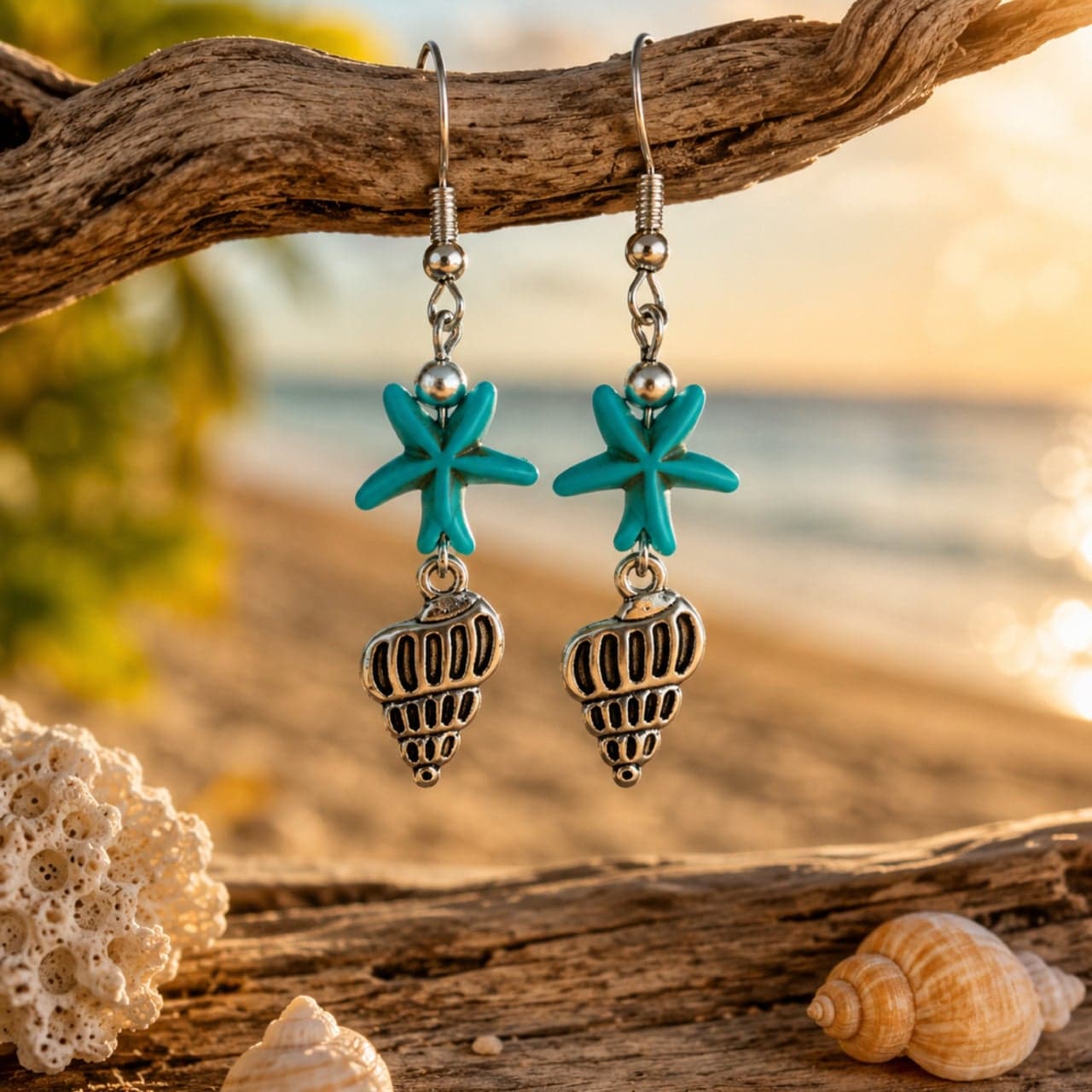 Handmade earrings — No. 391