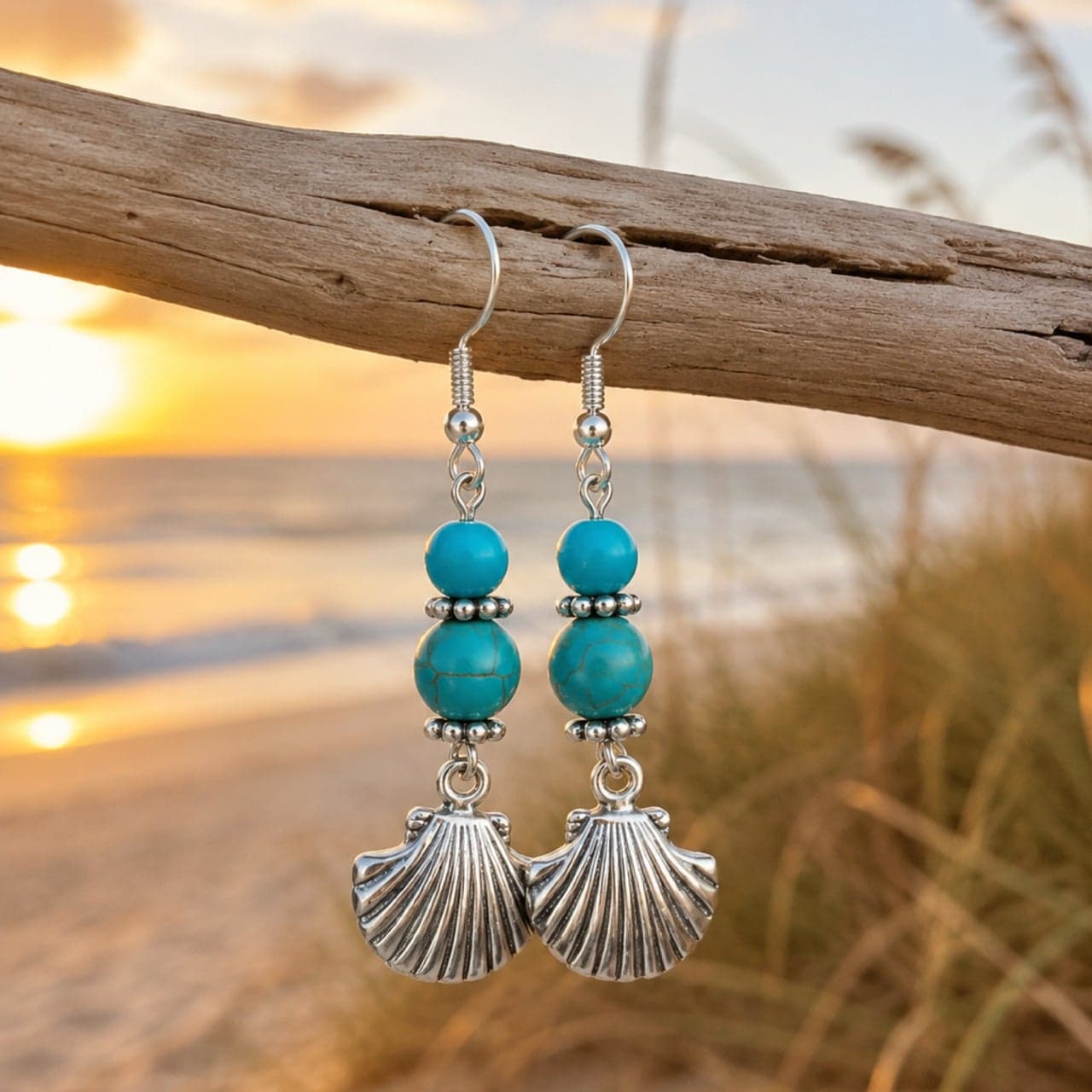 Handmade earrings — No. 393