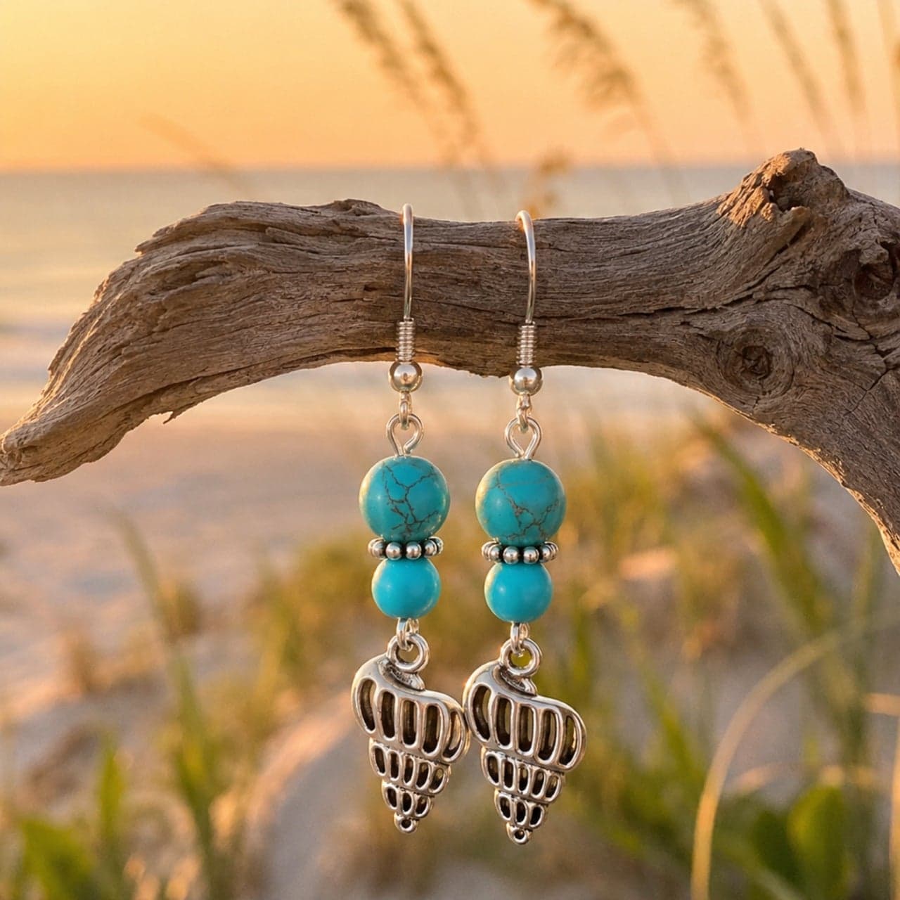 Handmade earrings — No. 394