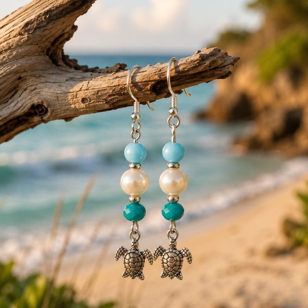 Handmade earrings — No. 395