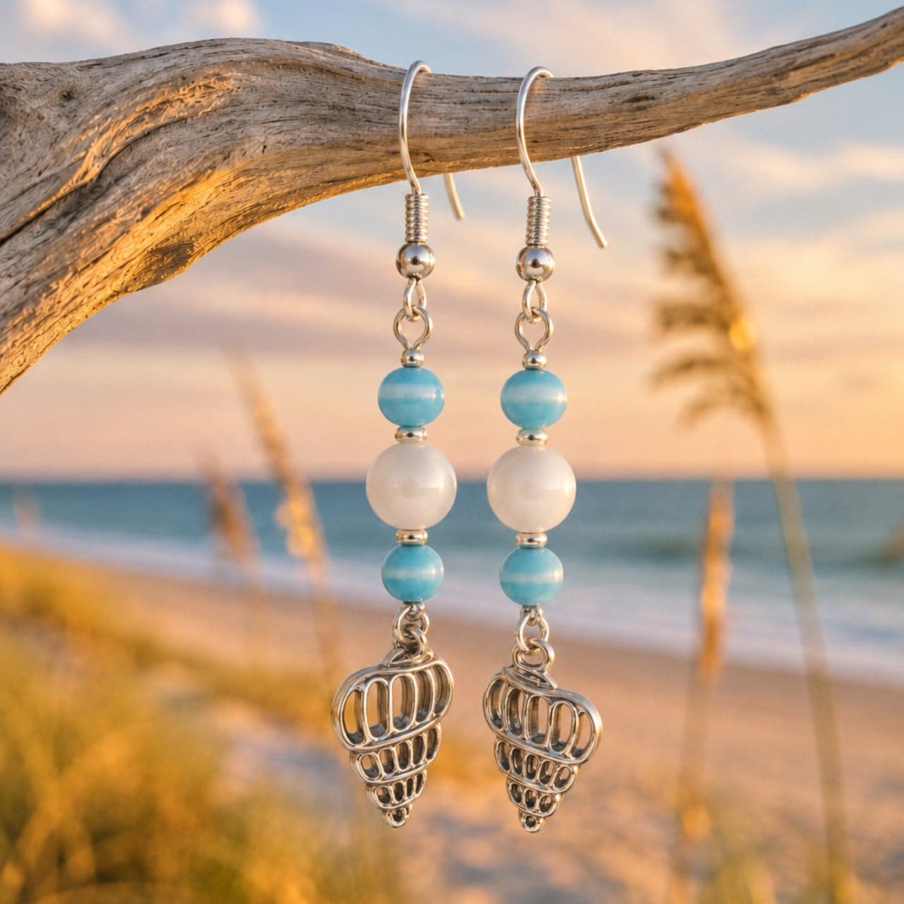 Handmade earrings — No. 397
