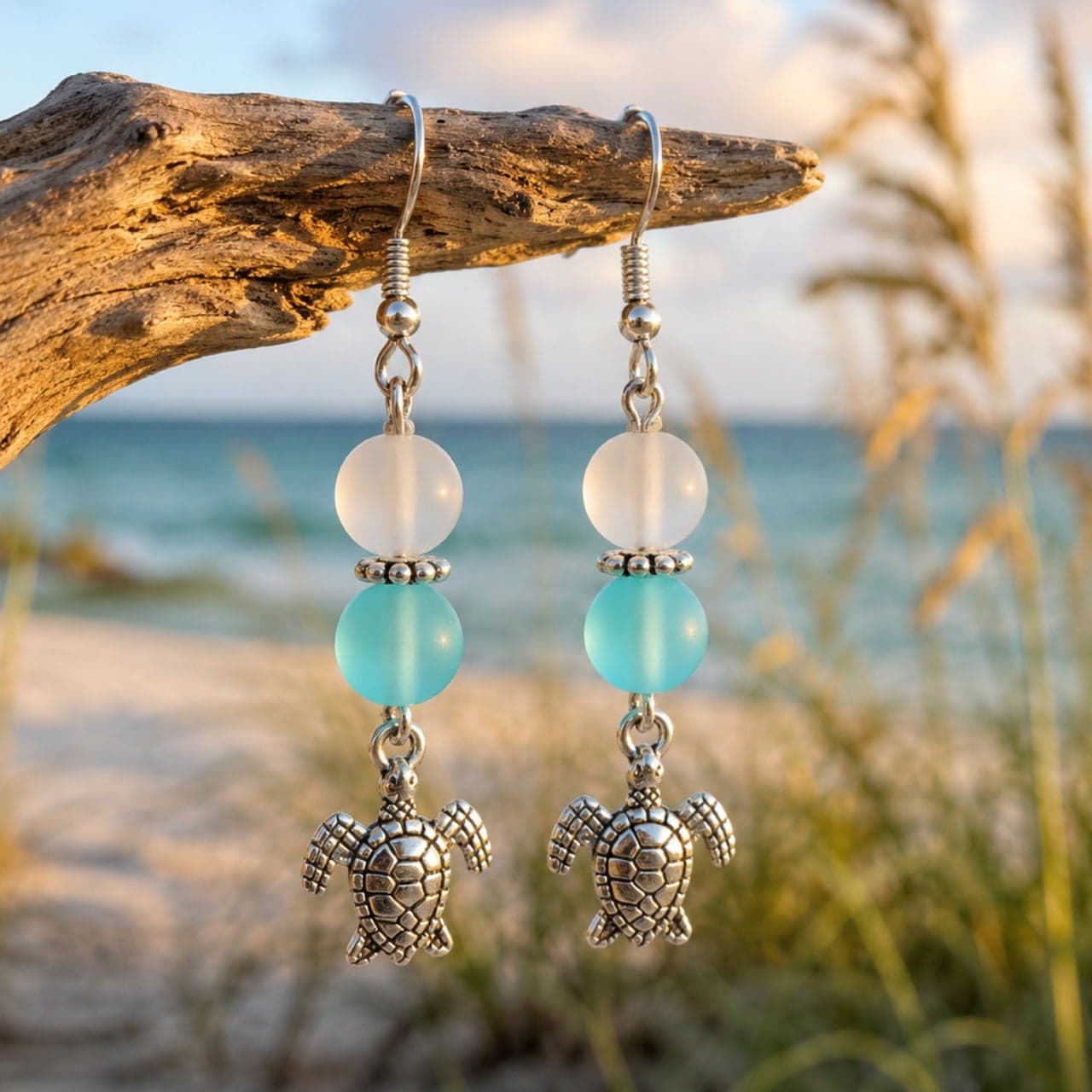Handmade earrings — No. 406