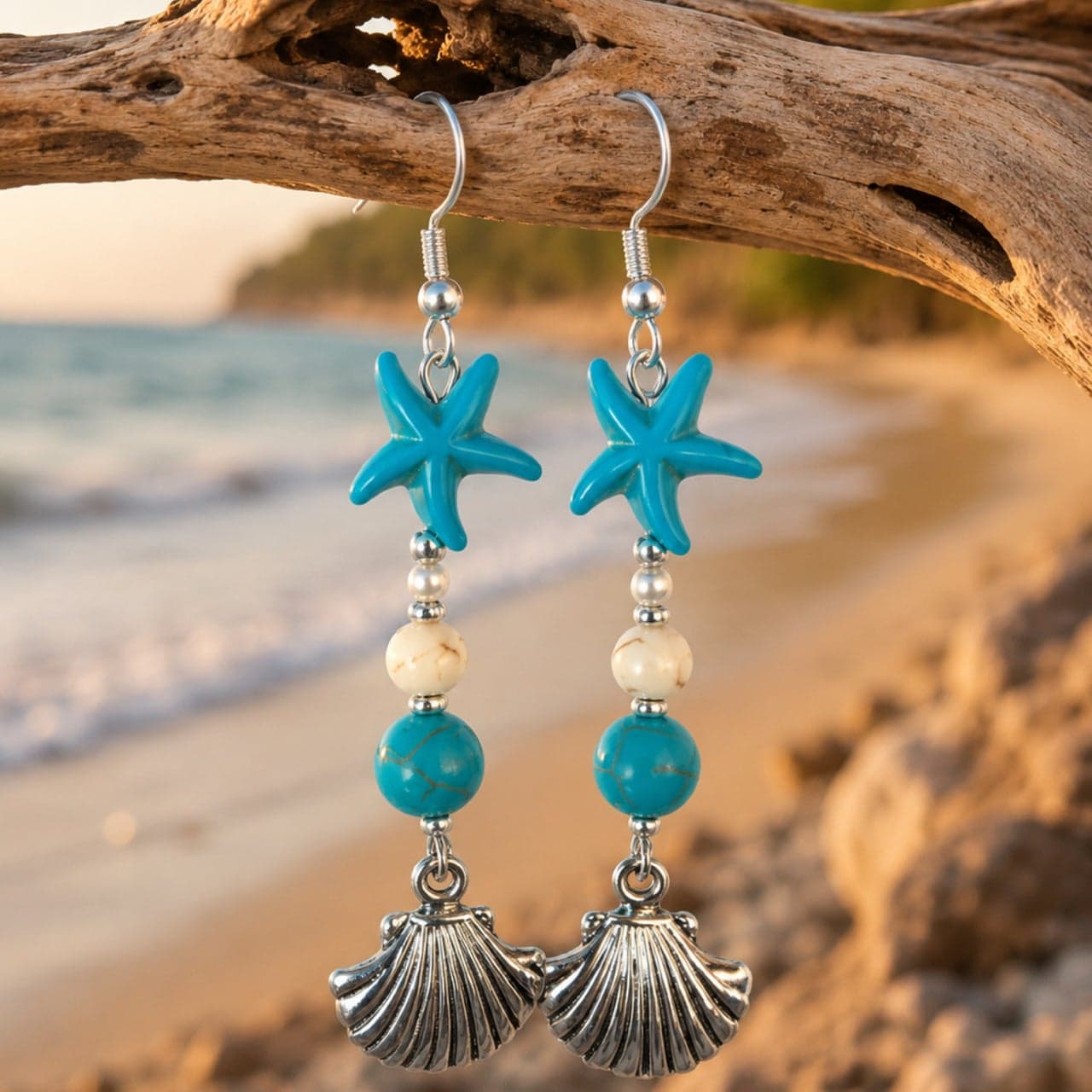 Handmade earrings — No. 407