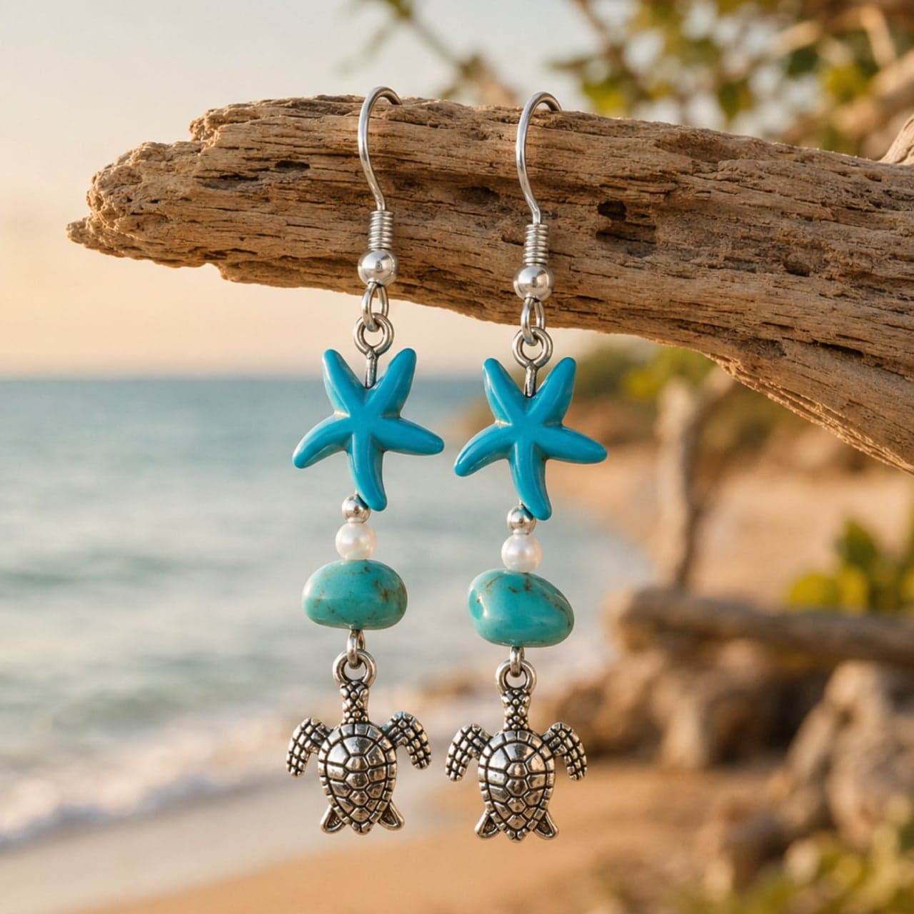 Handmade earrings — No. 409