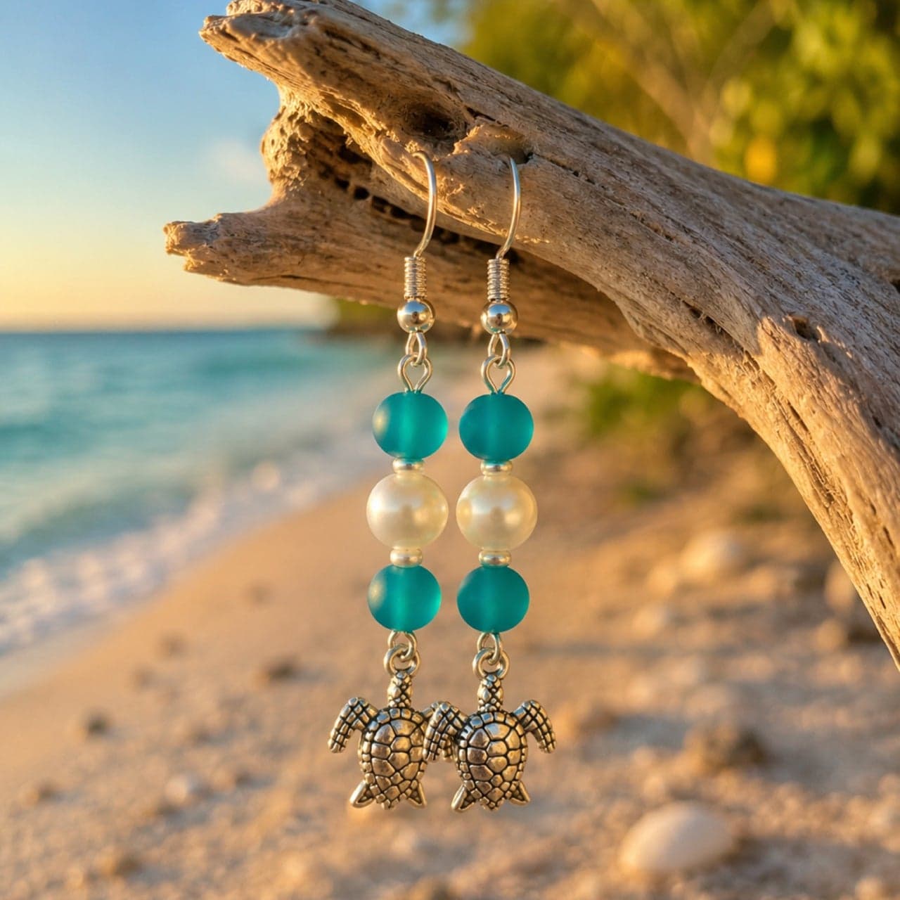 Handmade earrings — No. 410