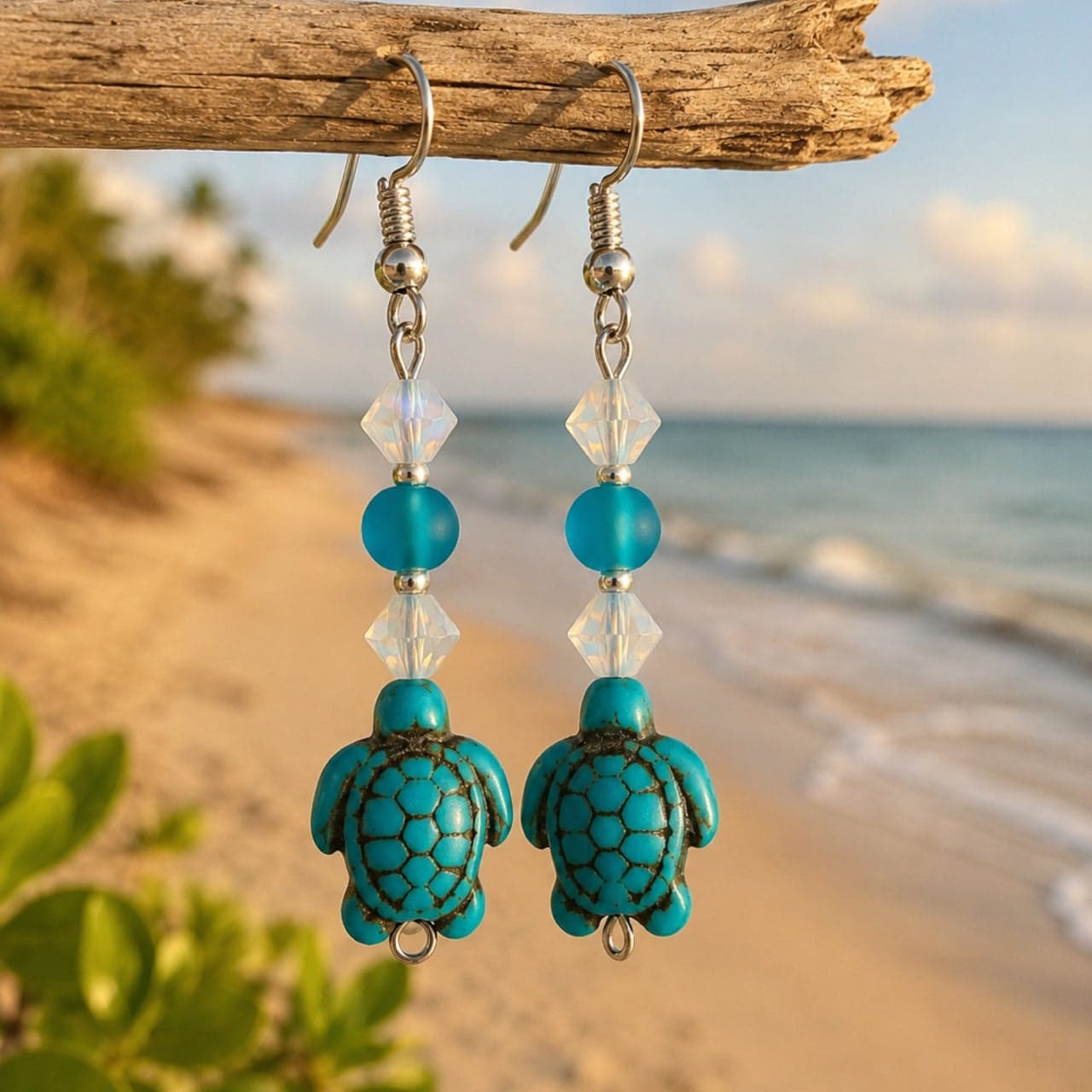 Handmade earrings — No. 411