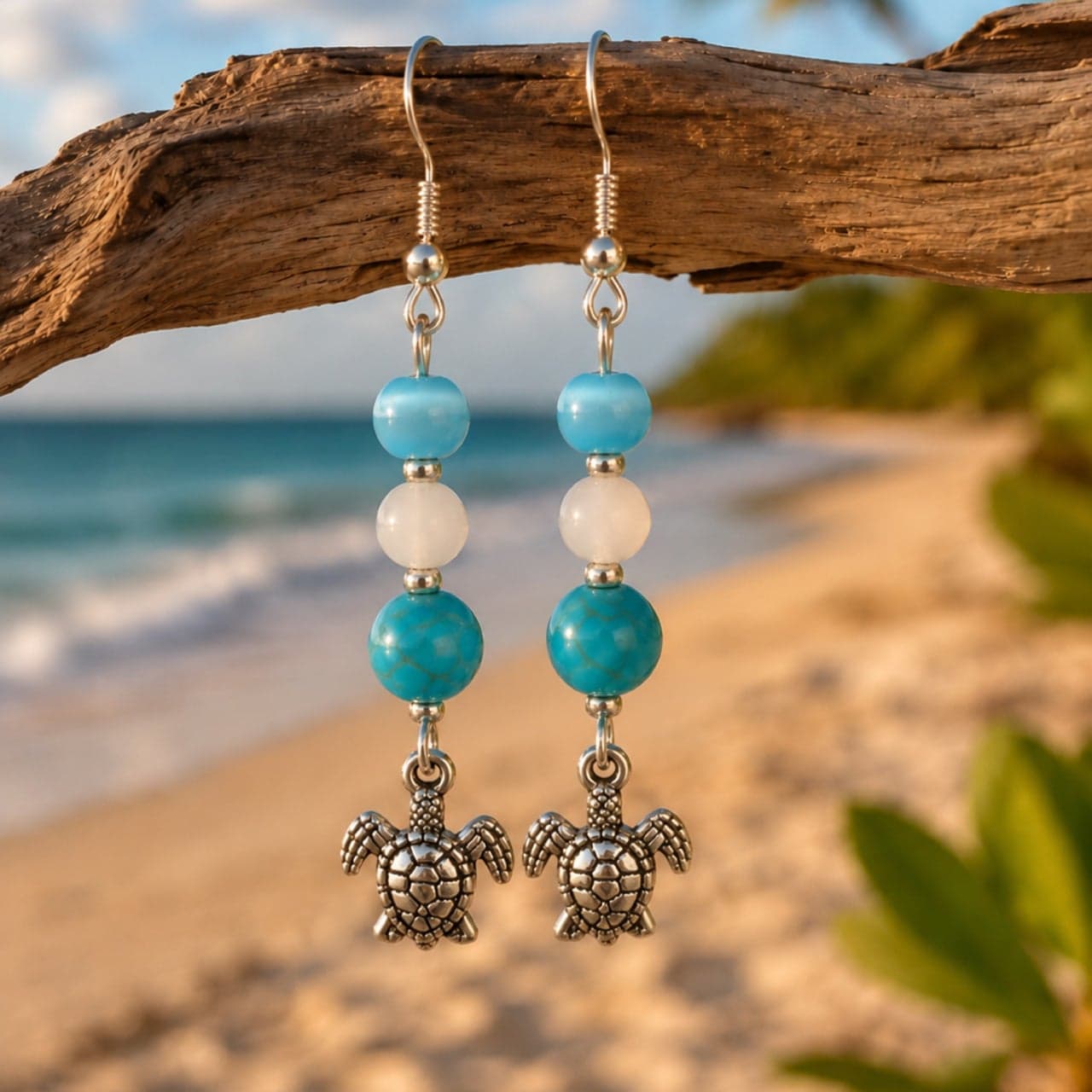 Handmade earrings — No. 424