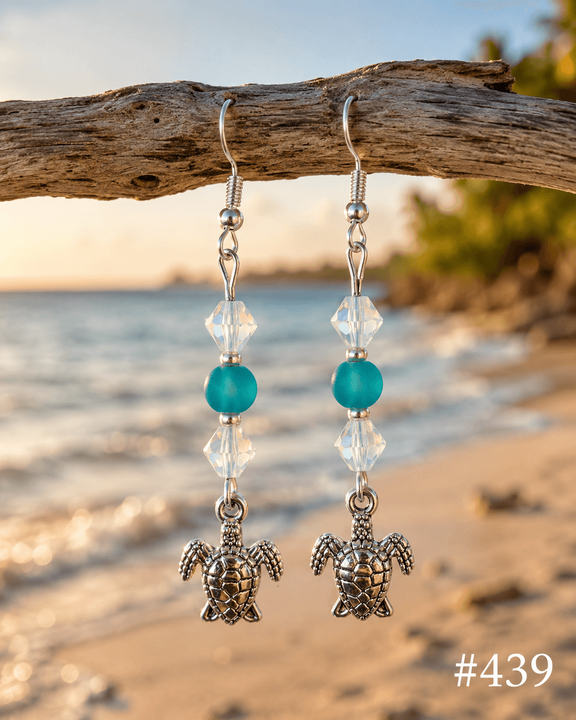Handmade earrings — 439