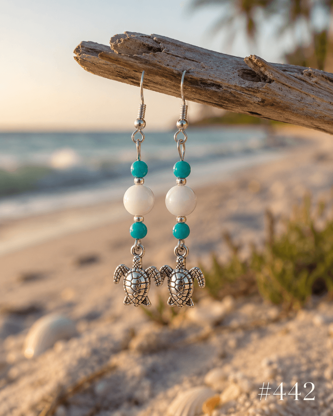 Handmade earrings — 442