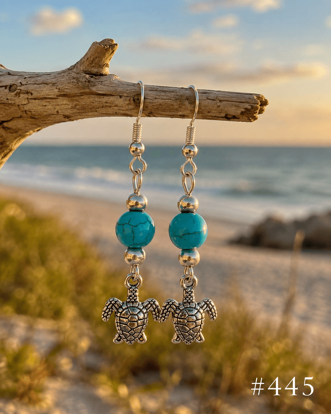 Handmade earrings — 445