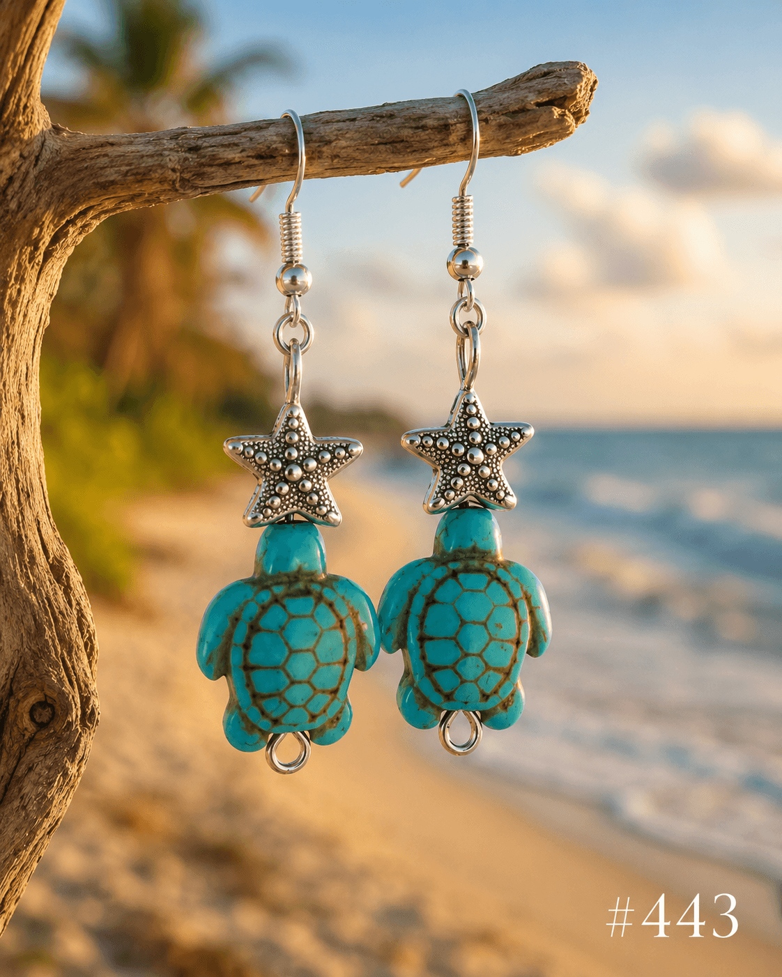 Handmade earrings — 443