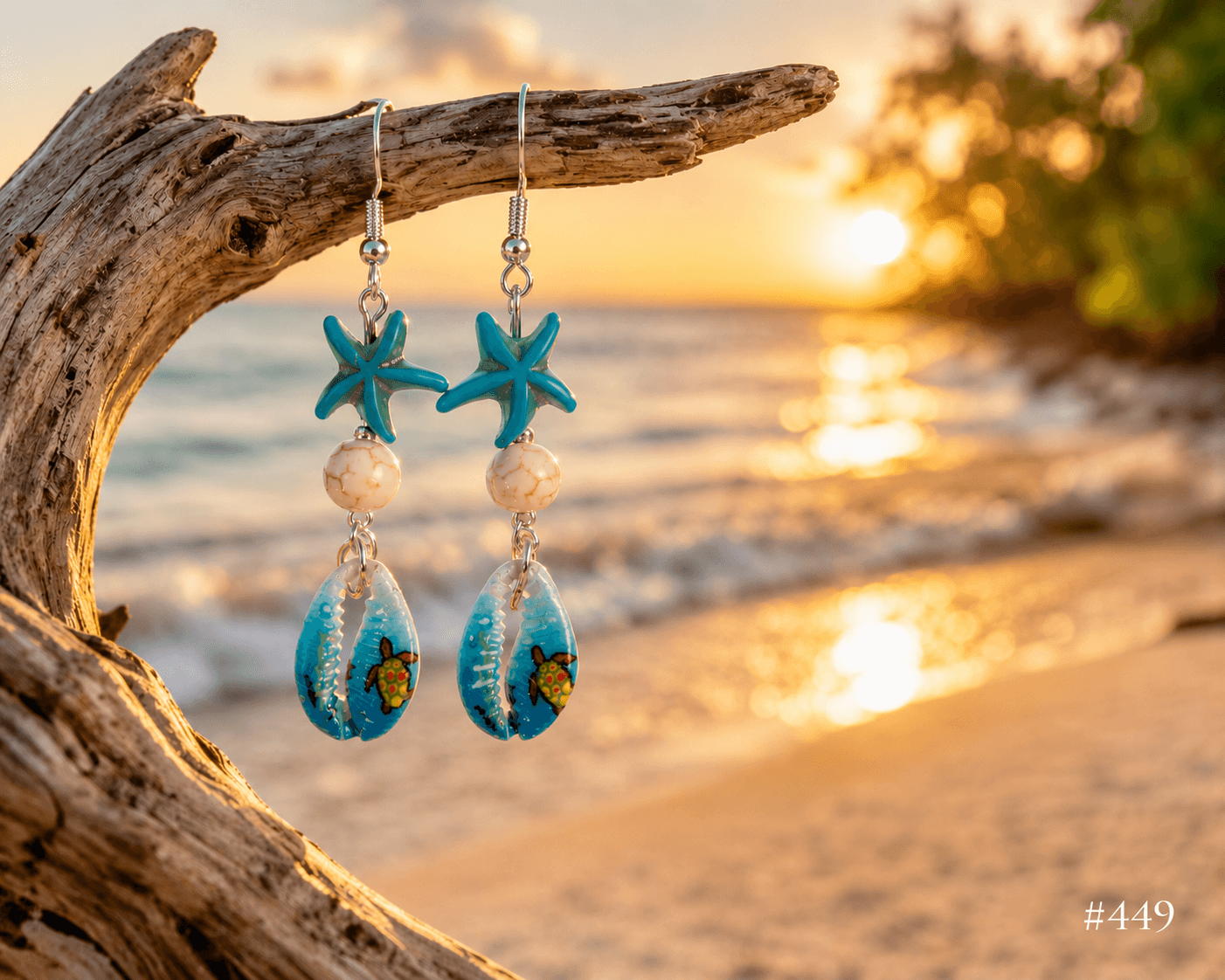 Handmade earrings — 449