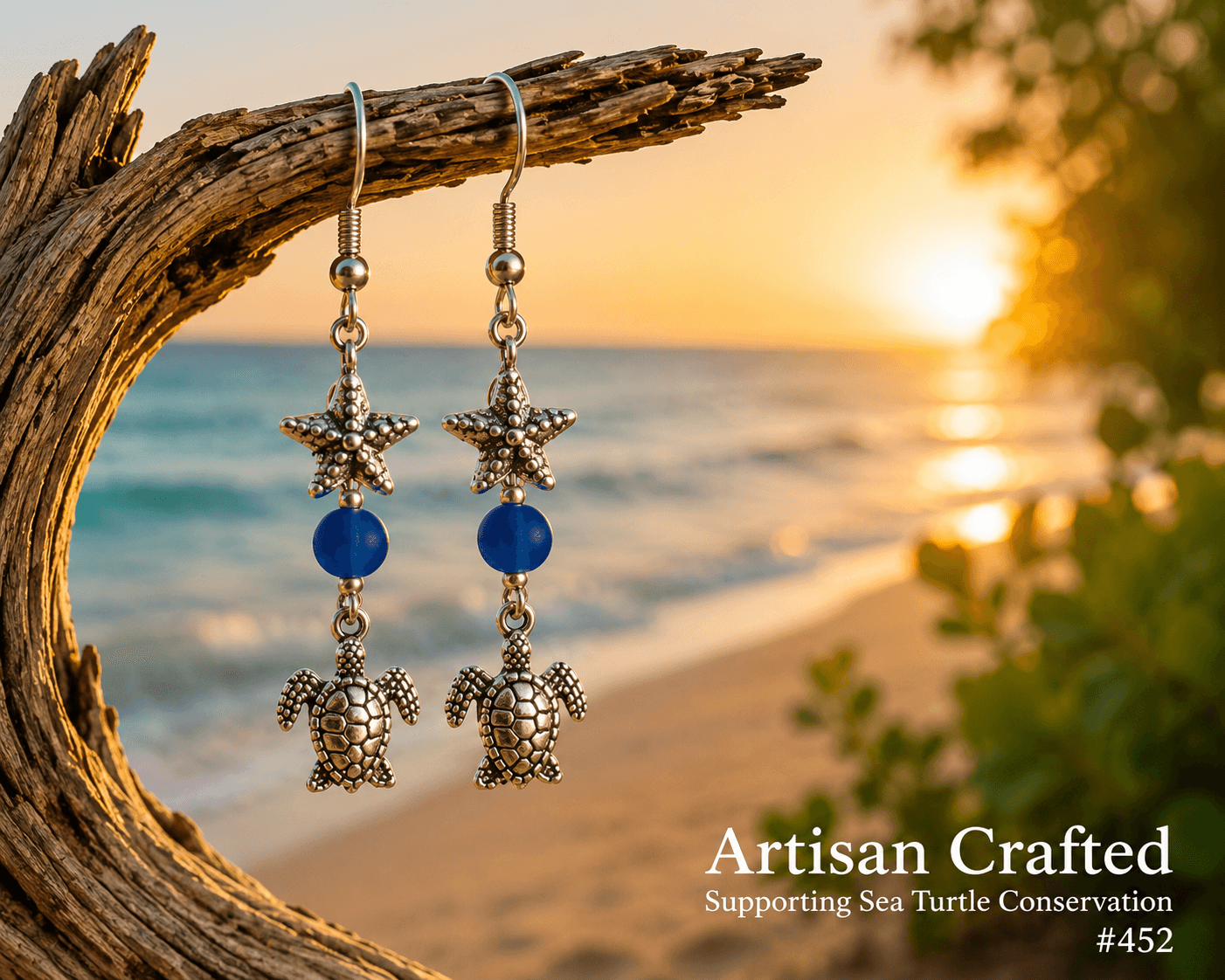 Handmade earrings — 452