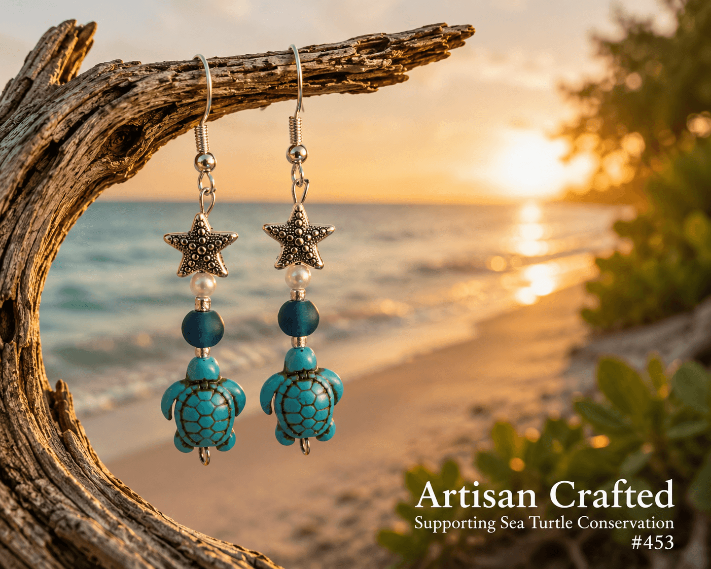 Handmade earrings — 453