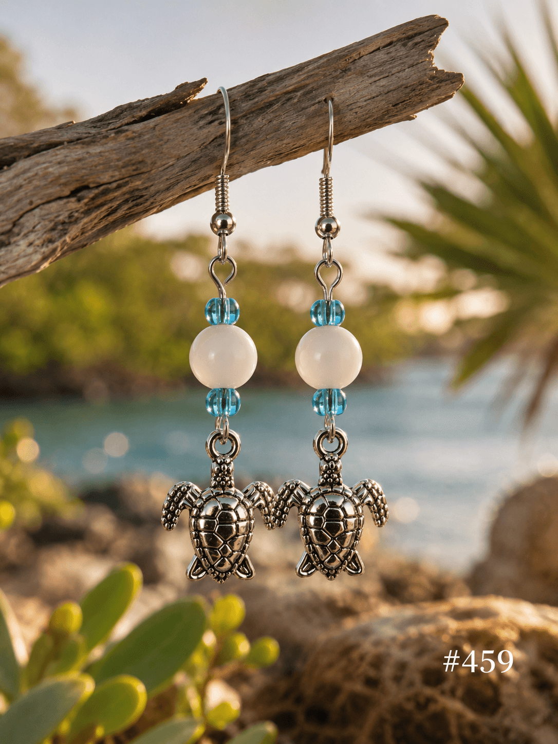 Handmade earrings — 459