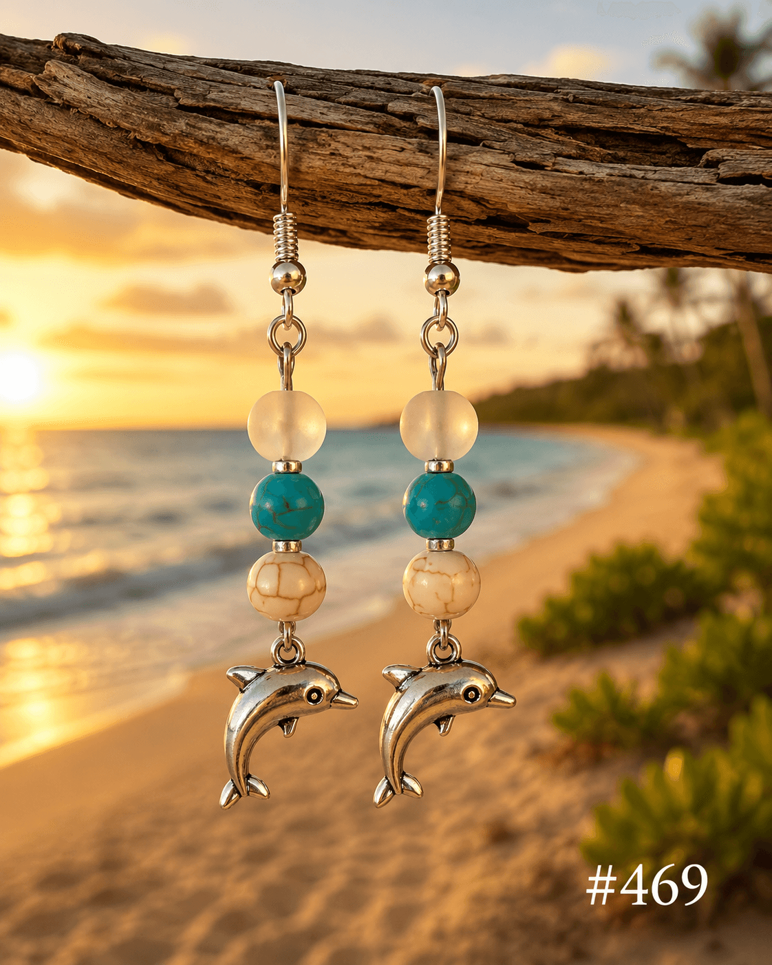 Handmade earrings — 469