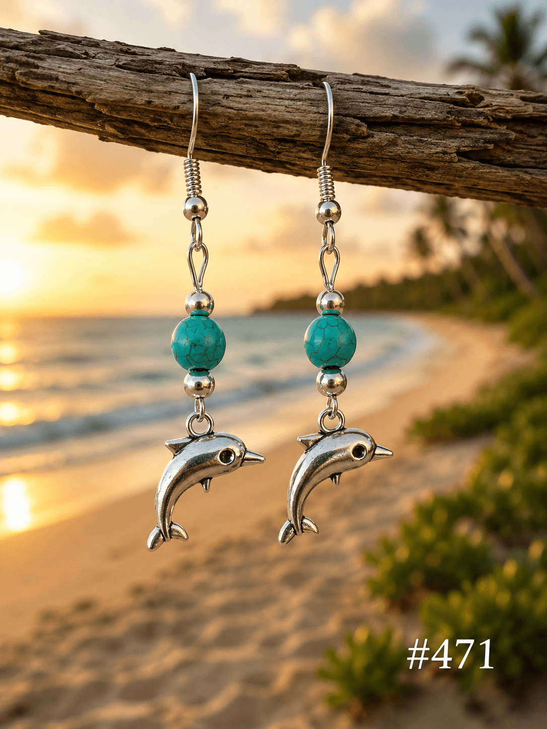 Handmade earrings — 471