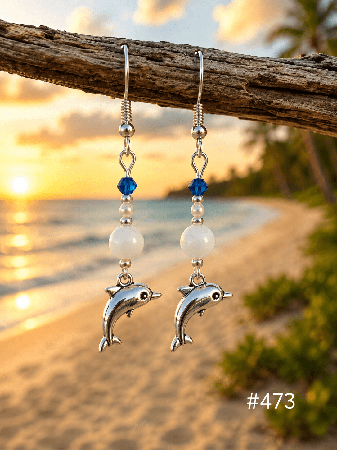 Handmade earrings — 473