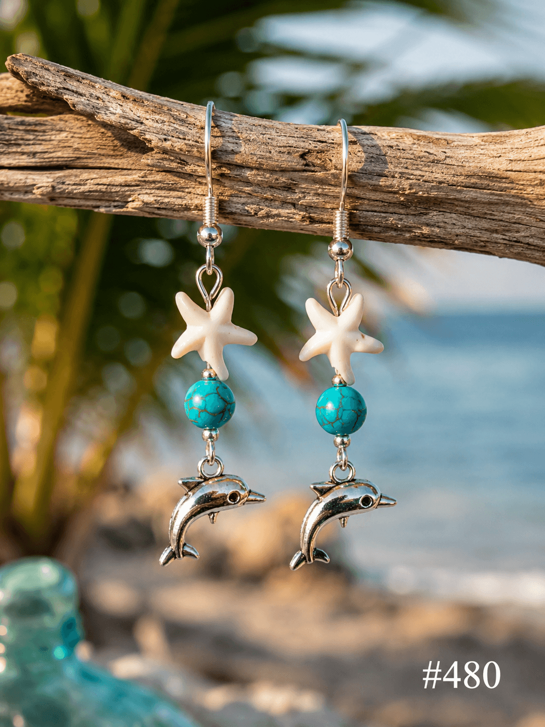 Handmade earrings — 480