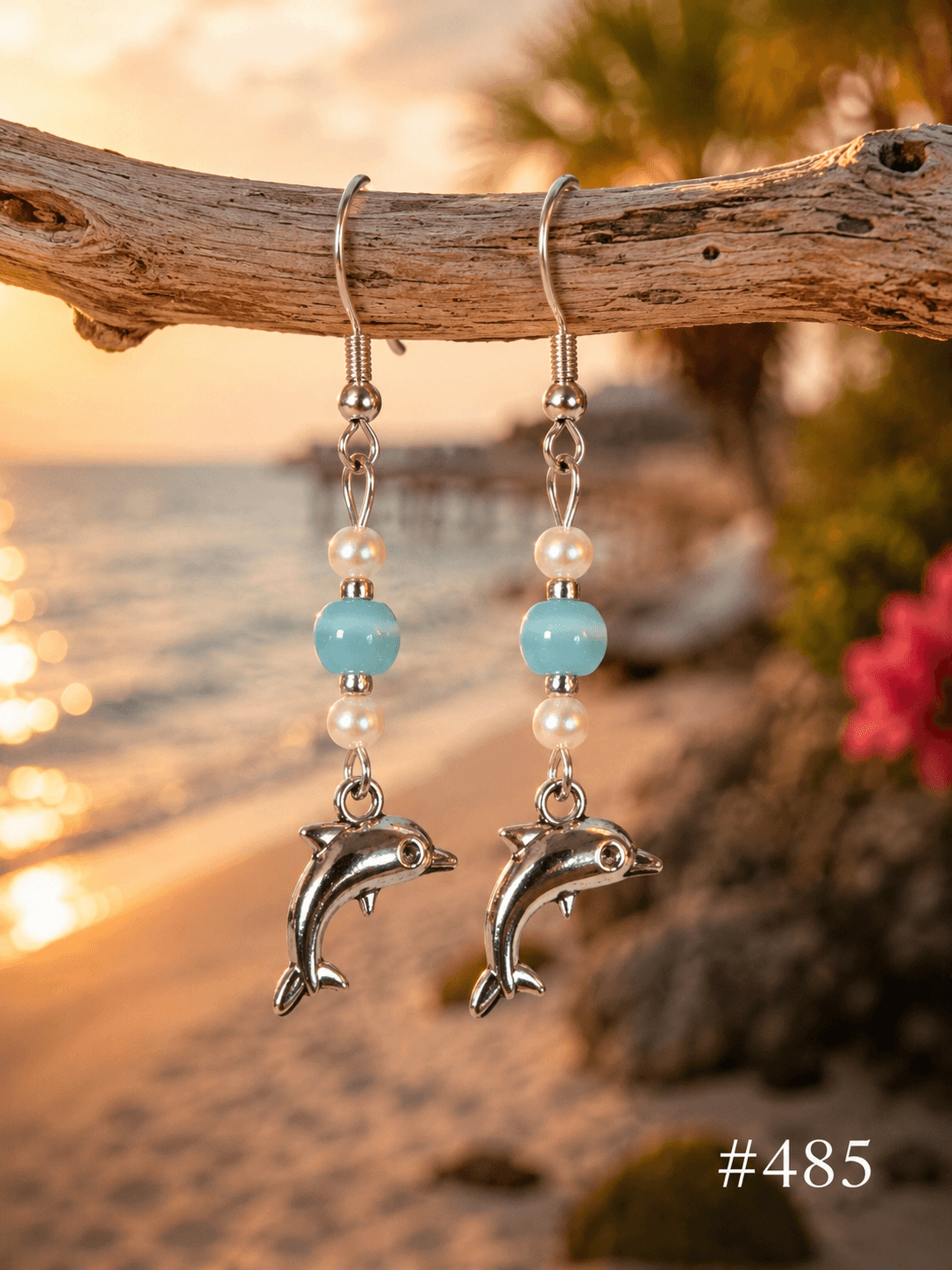 Handmade earrings — 485