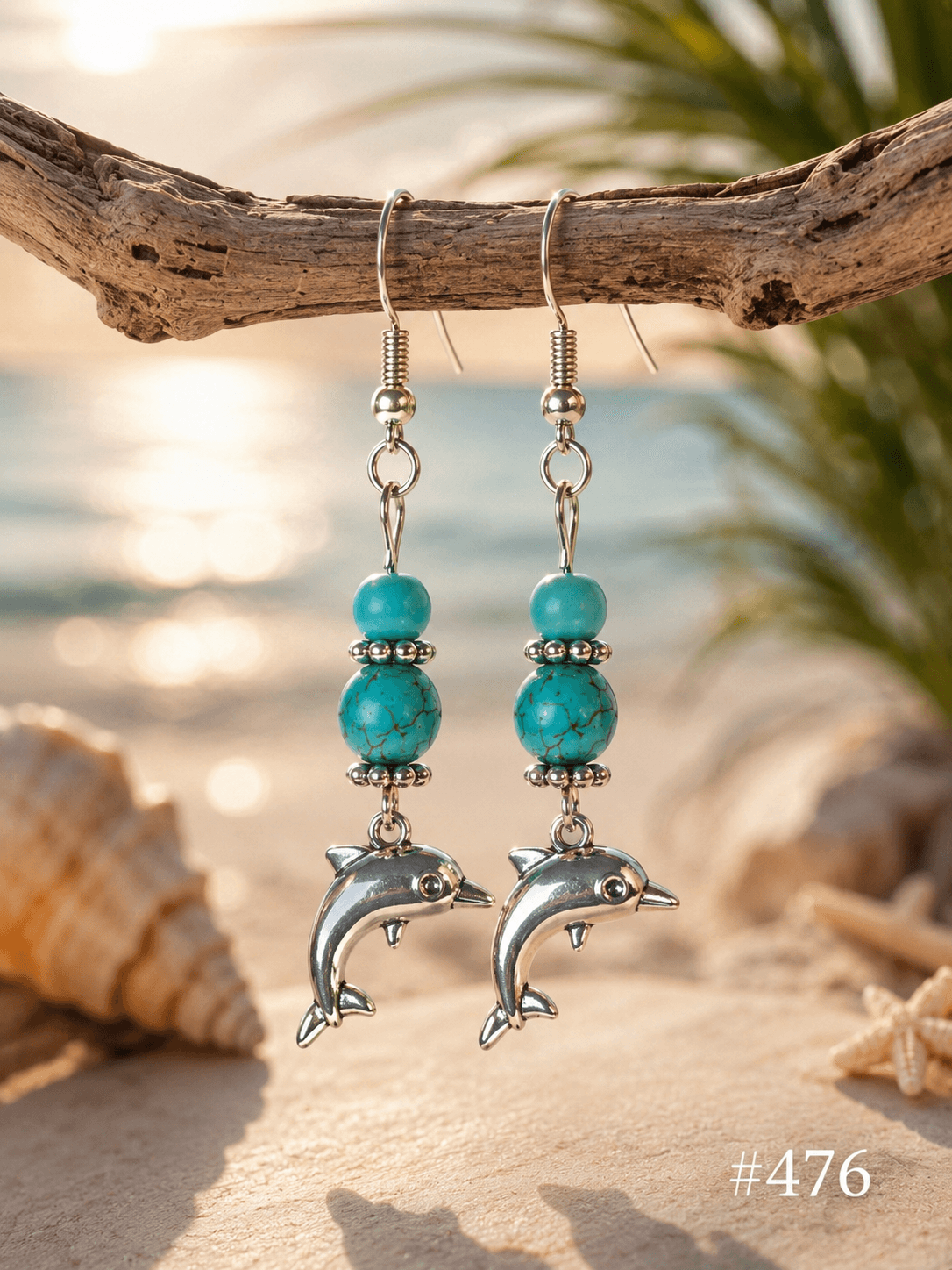 Handmade earrings — 476