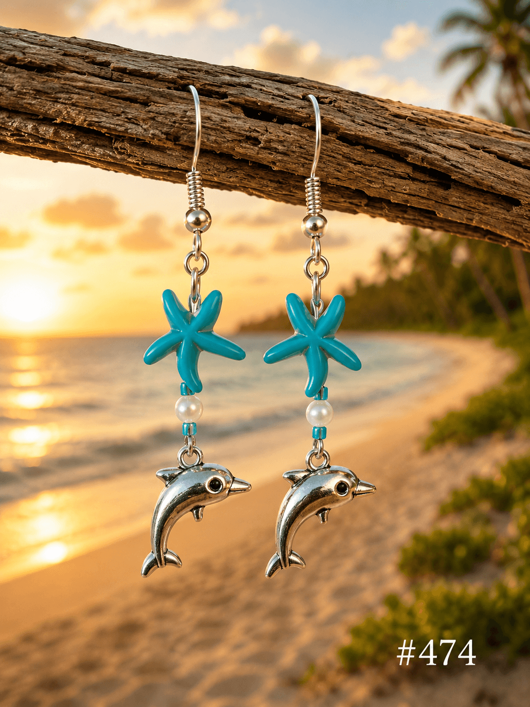 Handmade earrings — 474