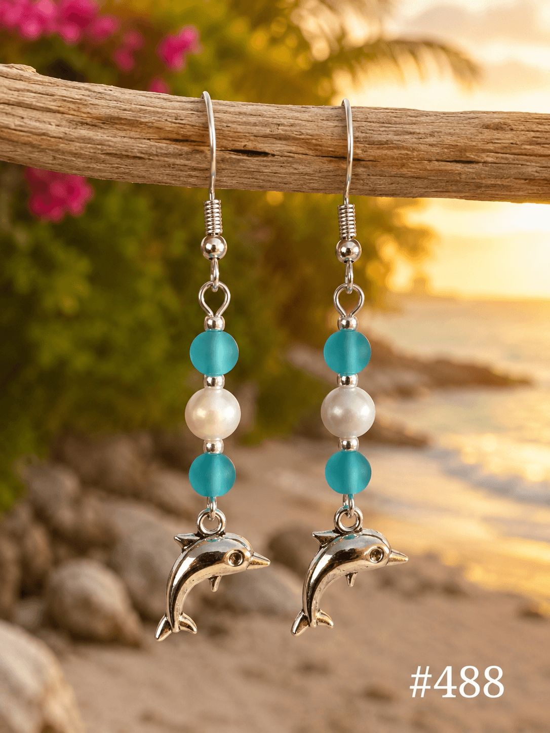 Handmade earrings — 488