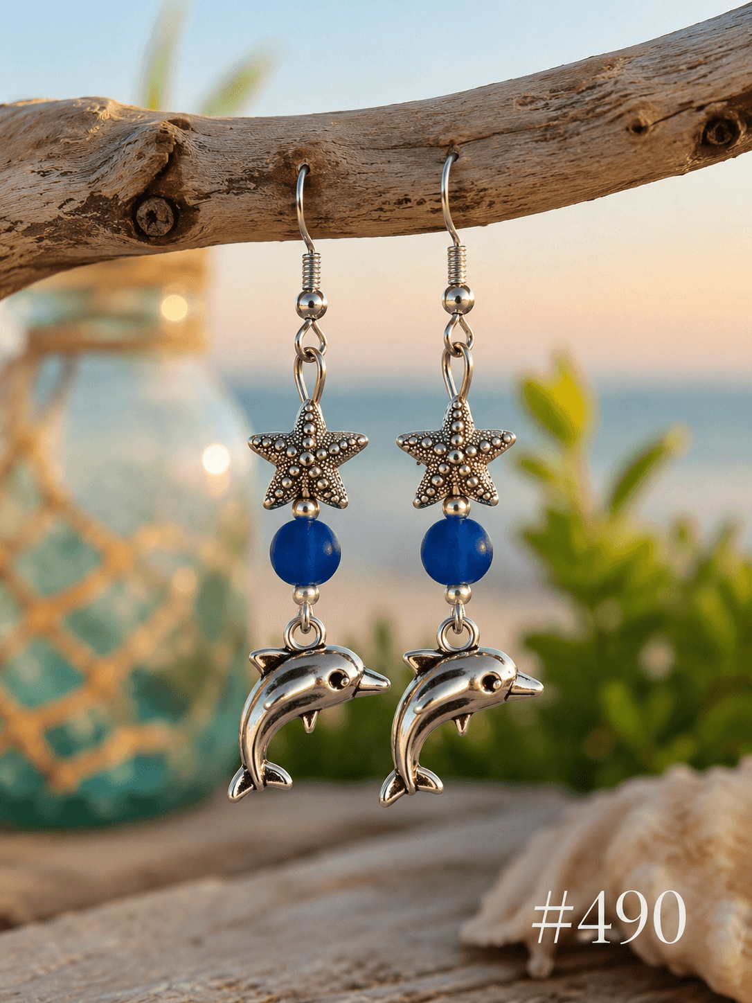 Handmade earrings — 490