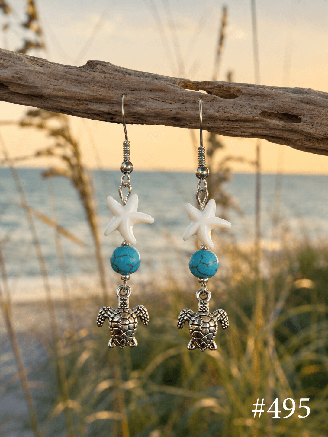 Handmade earrings — 495