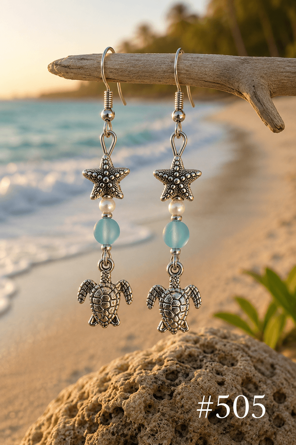 Handmade earrings — 505