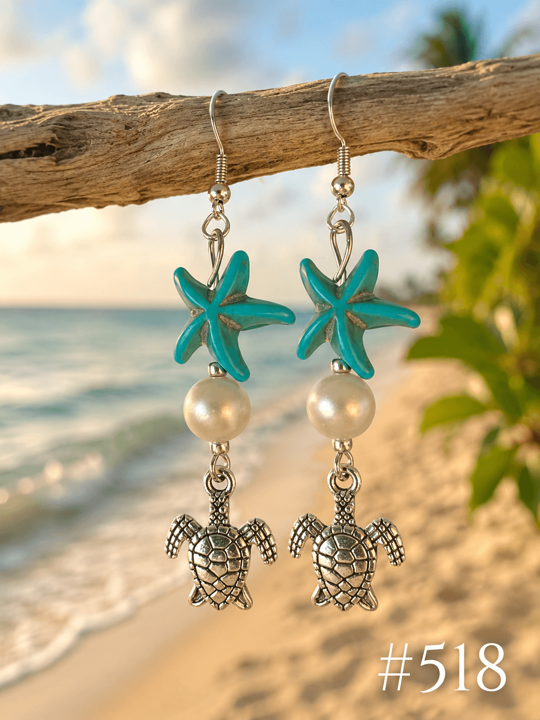 Handmade earrings — 518