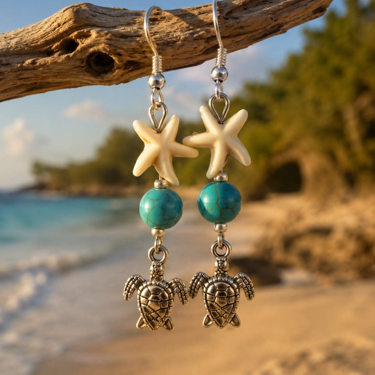 Handmade earrings — No. 416